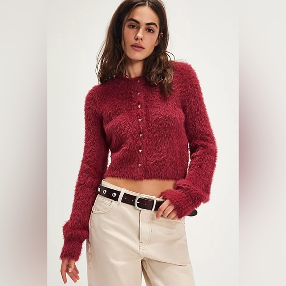 Free People Celeste Cardi Size Large NWT - Picture 1 of 15